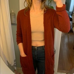 madewell ryder duster cardigan, long & cozy!